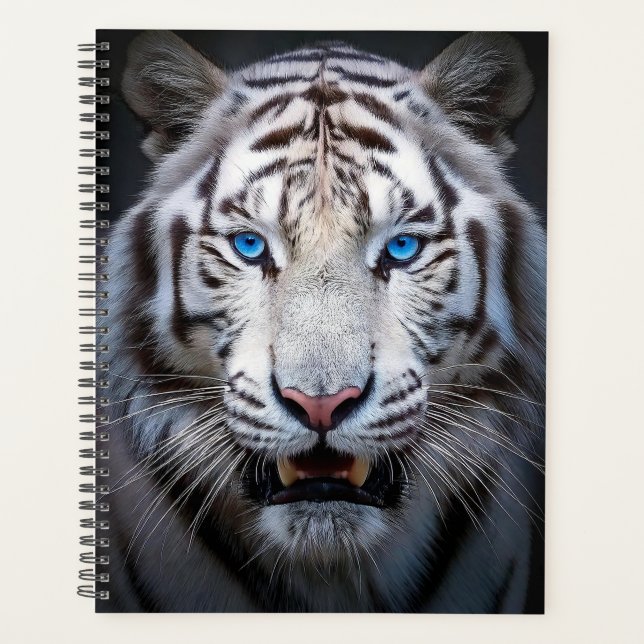 Agenda Ojos azules del tigre blanco (Anverso)
