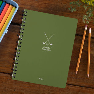 Agenda Olive Green Golf Club Personal Weekly