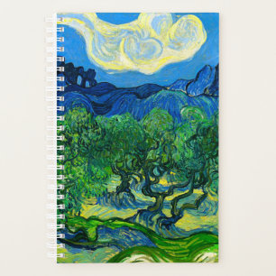 Agenda Olivos Van Gogh en un paisaje montañoso