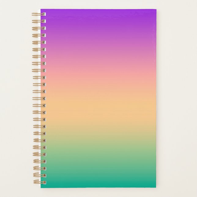 Agenda Ombre , multicolor (Anverso)
