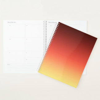 Agenda Ombre rojo
