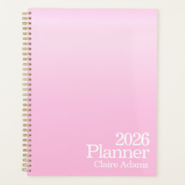 Agenda Ombre Rosa Moderno