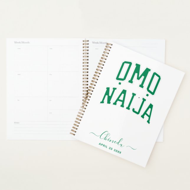 Agenda Omo-Naija — Personalizado  (Demostración)