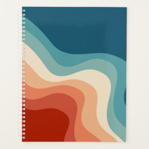 Agenda Ondas de estilo retro