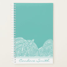 Ondas verde azuladas