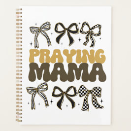 Agenda Oración Mama Croquette Bow Affirmation Floral