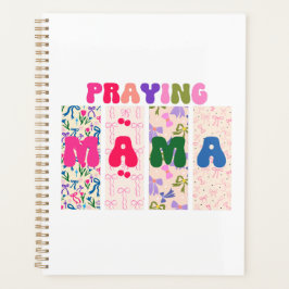 Agenda Oración Mama Croquette Bow Affirmation Floral