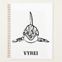 Orca tribal negra y blanca