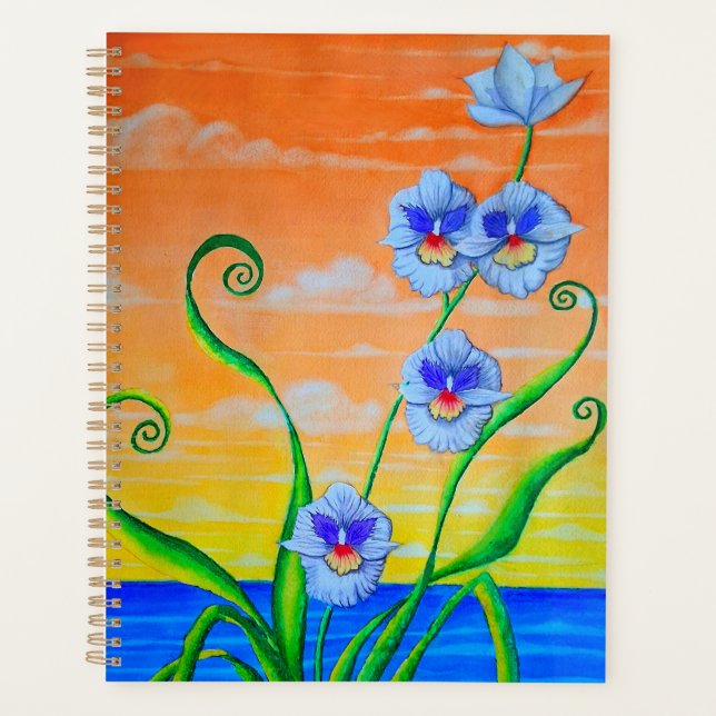 Agenda Orchid Sunset (Anverso)