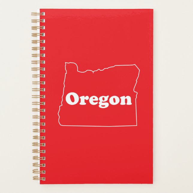 Agenda Oregon Planner  (Anverso)