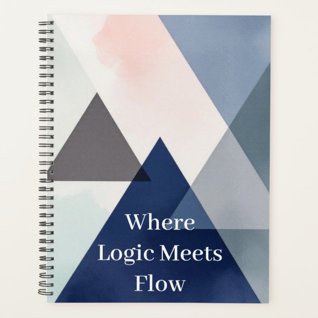 Agenda Organic Geometry Fusion | Watercolour (Anverso)