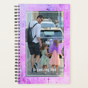 Agenda Organizando Papá De Chicas Foto Personalizada
