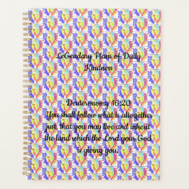 Agenda Organizar con Finalidad -LK Deut 16:20 Daily Plann