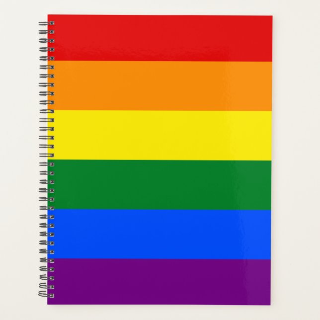Agenda Orgullo arcoiris (Anverso)