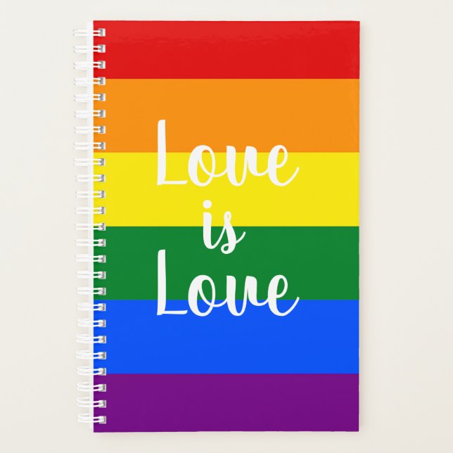 Agenda Orgullo arcoiris - (Anverso)