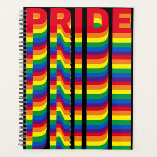 Agenda Orgullo lgbt lgbtq queer patrón arcoíris gay neg