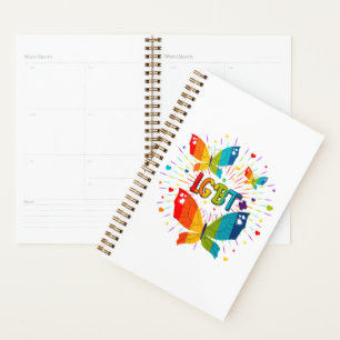 Agenda Orgullo mariposa amor amor conciencia LGBT