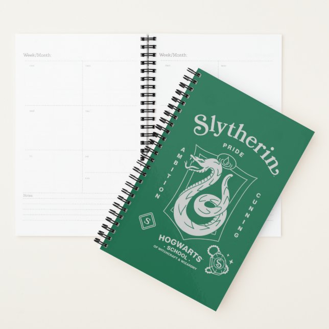 Agenda Orgullo SLYTHERIN™ Ambición Astucia Cresta (Demostración)