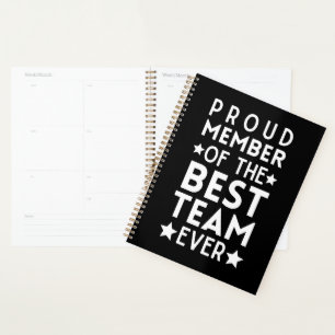 Agenda Orgulloso miembro del mejor equipo de la historia