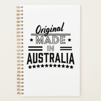 Agenda Original hecho en el botón Australia