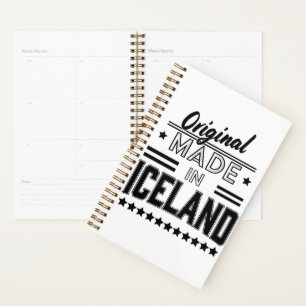 Agenda Original hecho en Islandia