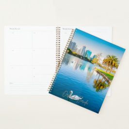 Agenda Orlando Florida Skyline Calendar Planner