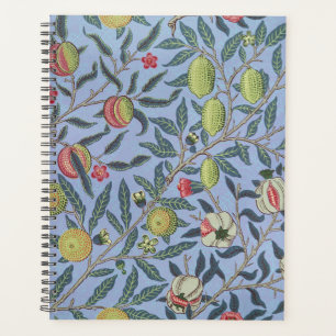 Agenda Ornamento azul de William Morris Fruit Pomegranate