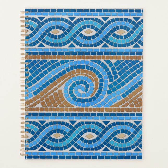 Agenda Ornamento de mosaico griego (Anverso)