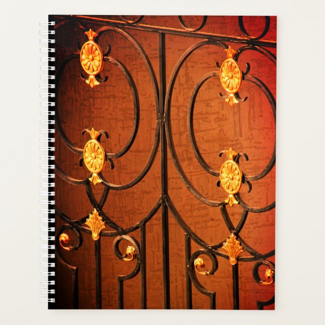 Agenda Ornamentos de oro (Anverso)
