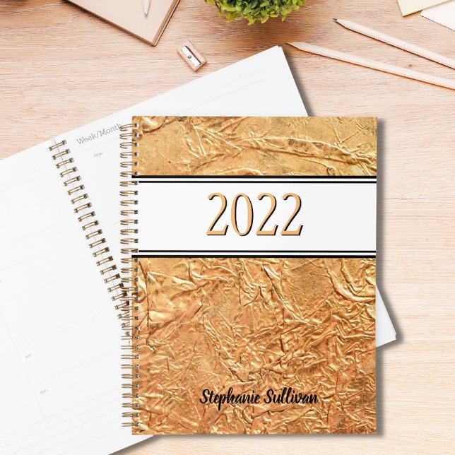 Agenda Oro personalizado (Subido por el creador)