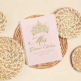 Agenda Oro Rosa Mis Quince Anos