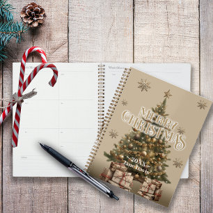 Agenda Oro tradicional navideño navideño 20XX