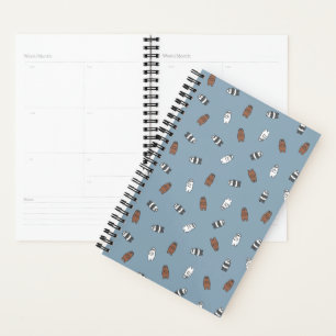 Agenda Osos desnudos - Patrón de Osos de vidrio solar
