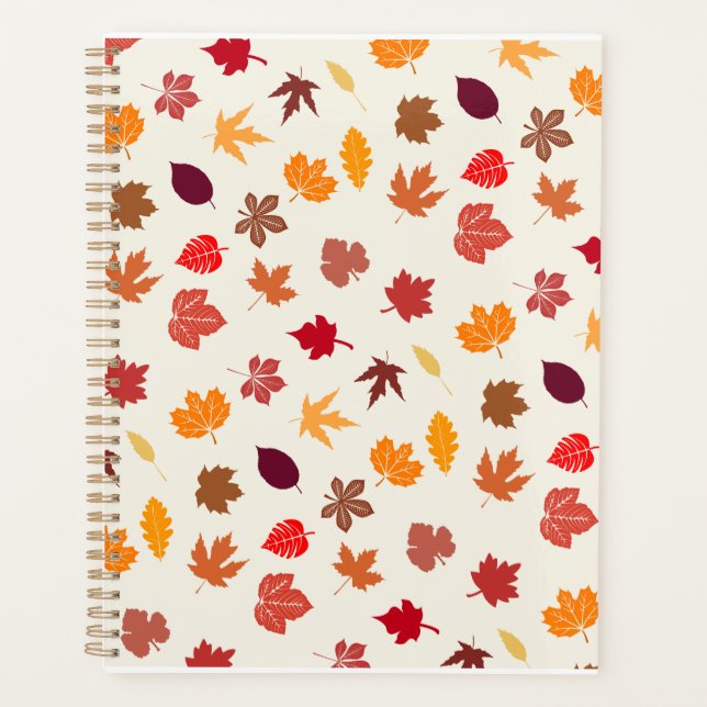 Agenda Otoño Vibes Fall Leaves (Anverso)