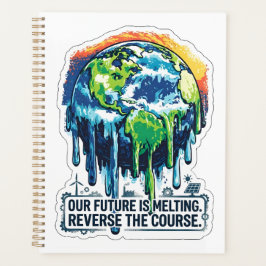 Agenda Our Future is Melting | Global Warming Awareness