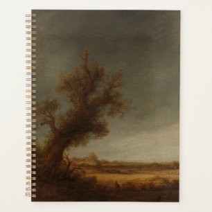 Agenda Paisaje con un roble antiguo, Adriaen van Ostade, 