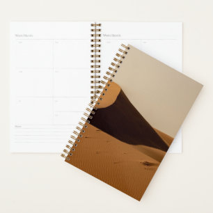 Agenda Paisaje del desierto de las dunas de arena