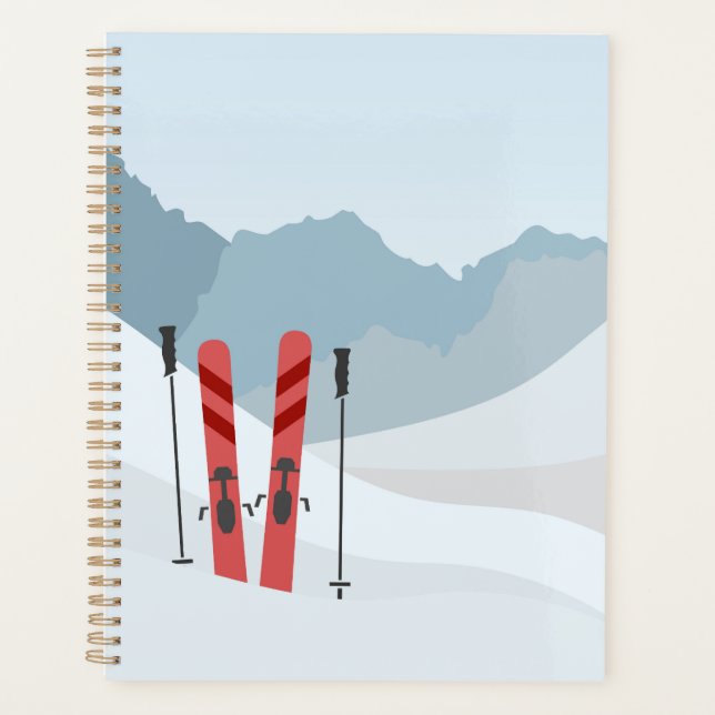 Agenda Paisaje invernal (Anverso)