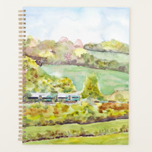 Agenda paisaje primaveral en Banstead Inglaterra