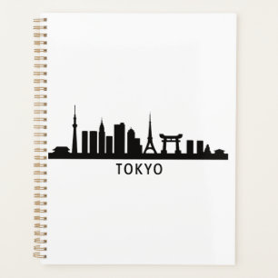 Agenda Paisaje urbano de Japón Viaje   Silueta del horizo