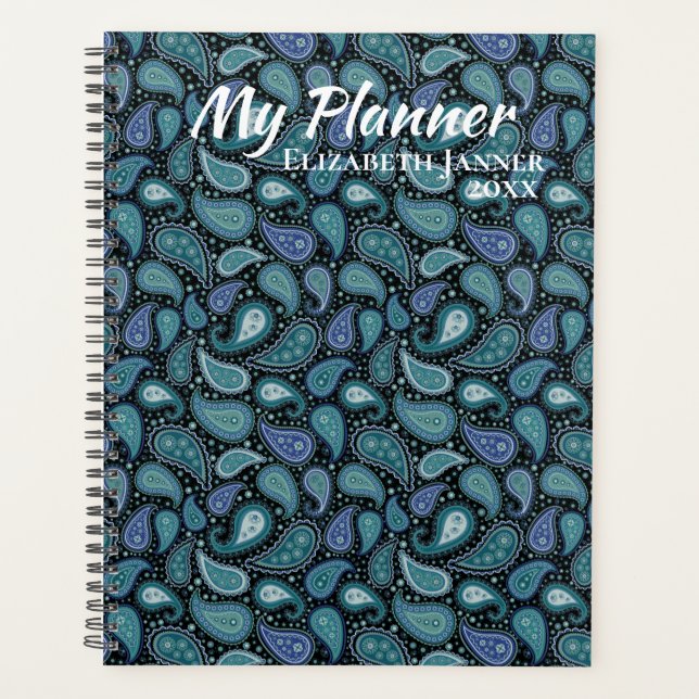Agenda Paisley Print (Anverso)