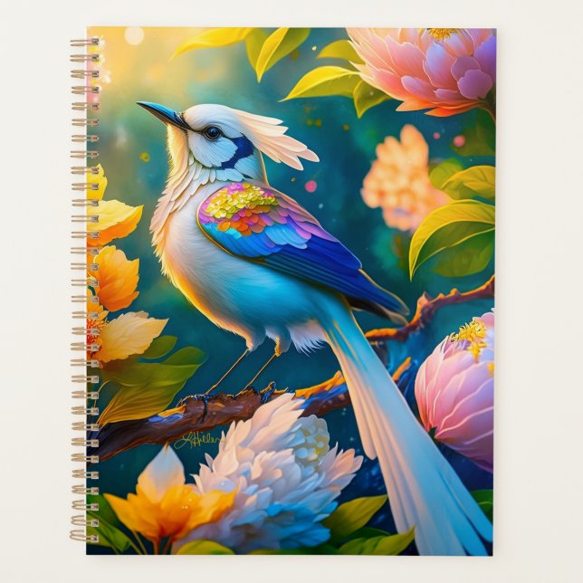 Agenda Pájaro arcoiris de Jay Fantasy (Anverso)