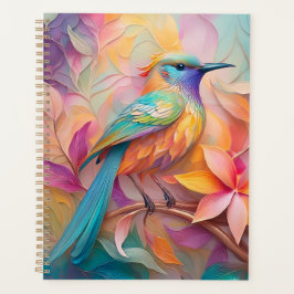 Agenda Pájaro de la Fantasía del Songbird Throet Violet