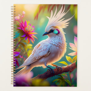 Agenda Pájaro de pluma Rubor reposado juvenil palpitando