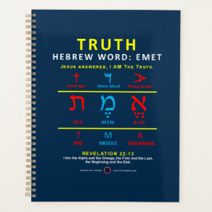 Agenda Palabra hebrea encontrada