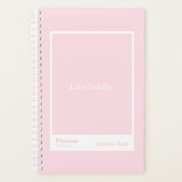 Agenda Pale Pink Block Quote | Fully Customizable