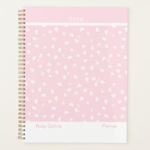 Pale Pink Feminine Minimalist Floral Large