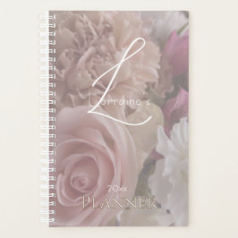 Agenda Pale Pink Rose Secret Gardens Planner