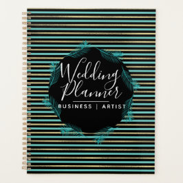 Agenda Palm tropical deja rayas de Relieve metalizado Bod