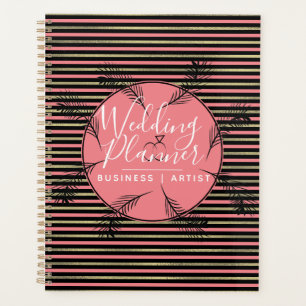 Agenda Palm Tropical Sale Relieve metalizado Ring Stripes